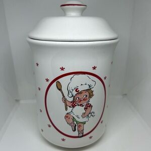 Campbell's Soup Kids Ceramic Kitchen Utensil Holder Or Cookie Jar